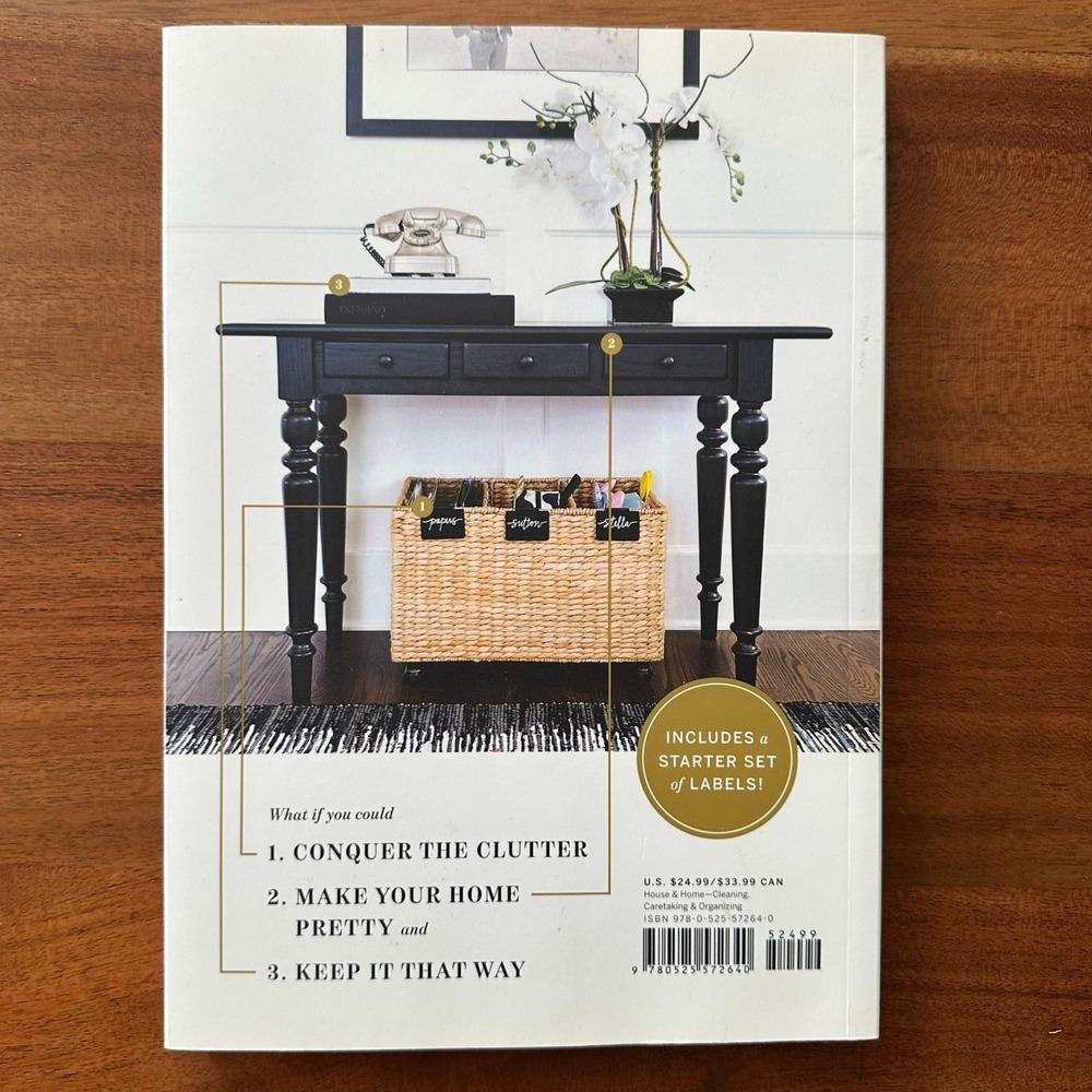 The Home Edit Clea Shearer Joanna Teplin 2019 First Edition Labels Decluttering - Picture 5 of 5